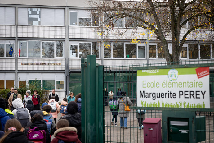 Quatre mois après son incendie, l’école Marguerite Perey rouvre ses portes