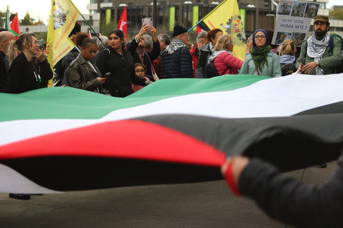 À Strasbourg, 18<sup>e</sup> manifestation pour Gaza samedi 24 février