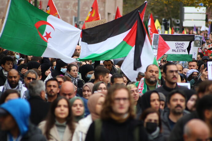 Douzième manifestation pour la Palestine samedi 13 janvier à Strasbourg