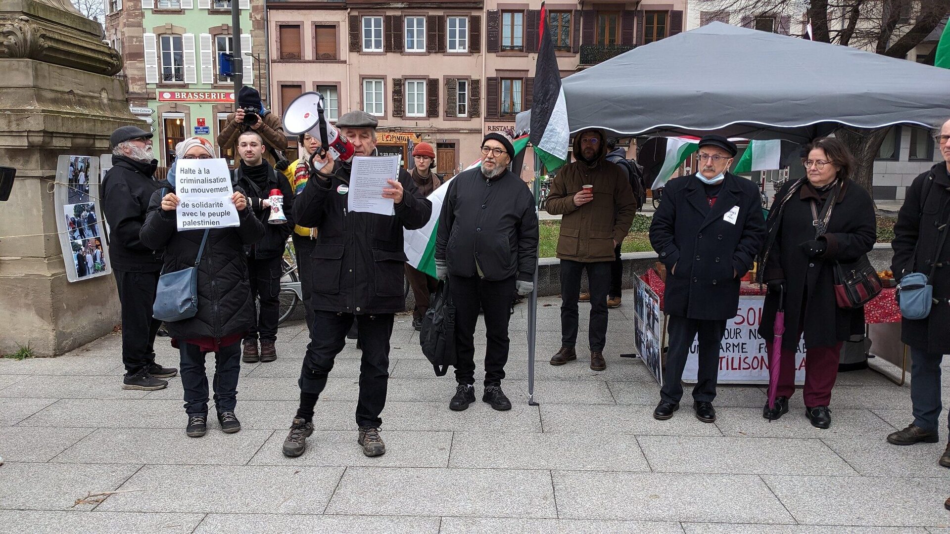 Amende requise contre une militante organisant des manifs proPalestine