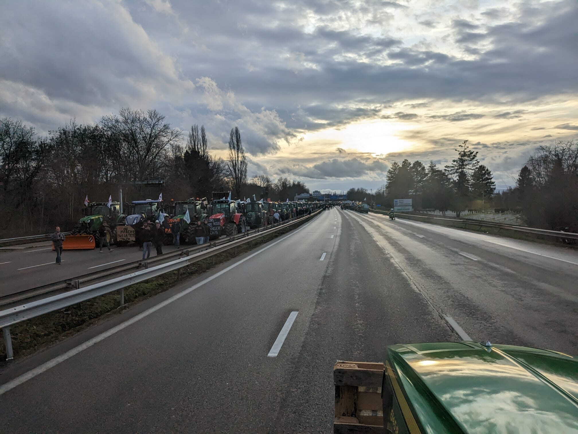 Trois syndicats agricoles appellent à un nouveau blocage de la M35 à Strasbourg