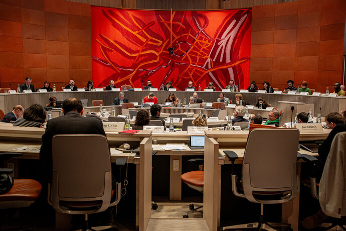 Piste cyclable avenue de Colmar, aide au Proche-Orient… Les principaux points votés au conseil municipal