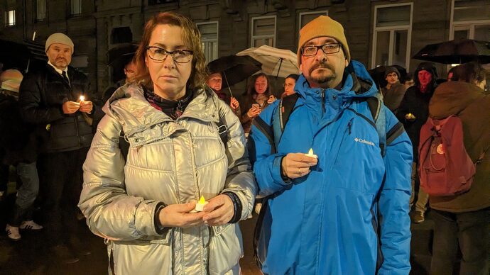 Un couple d’opposants russes en conférence à Strasbourg : « Nous ne pouvons pas résister en Russie »