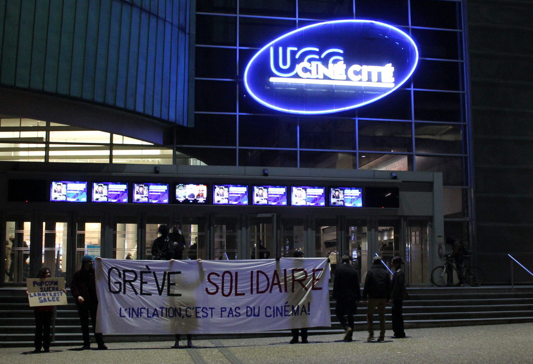 Contre leur « appauvrissement », des salariés de l’UGC Ciné-Cité se mettent en grève