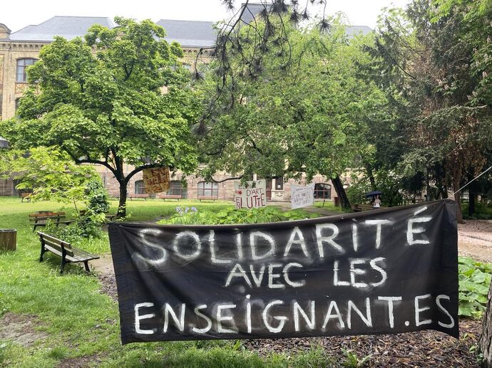 Examens d’entrée suspendus à la HEAR en raison du conflit social