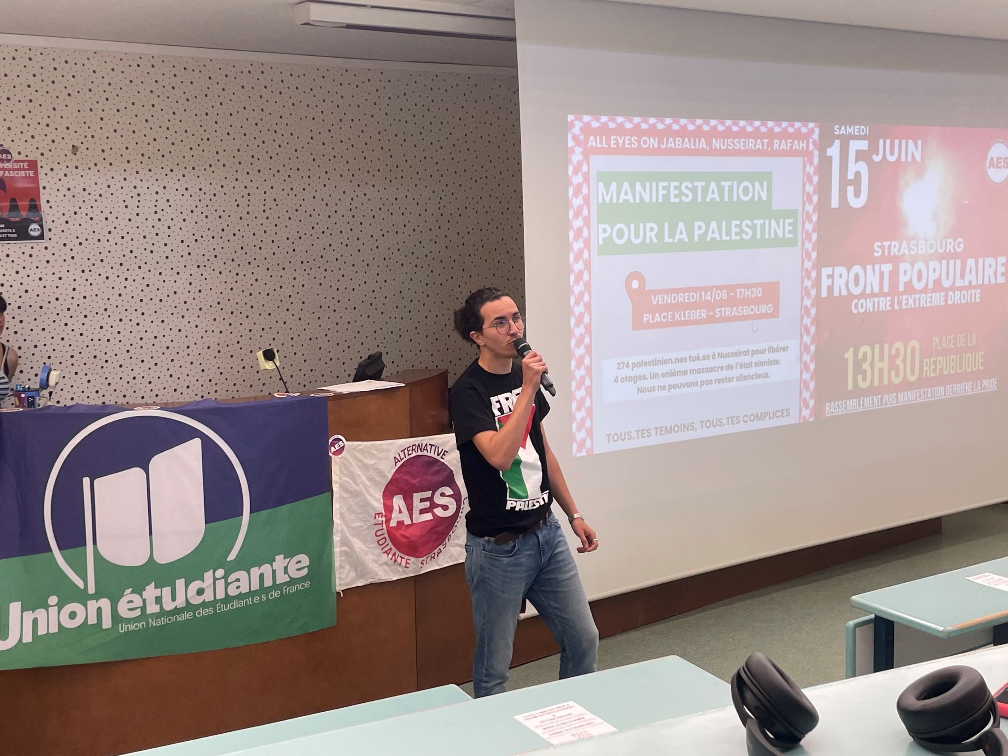 À l’université, des étudiants s’organisent contre l’extrême droite