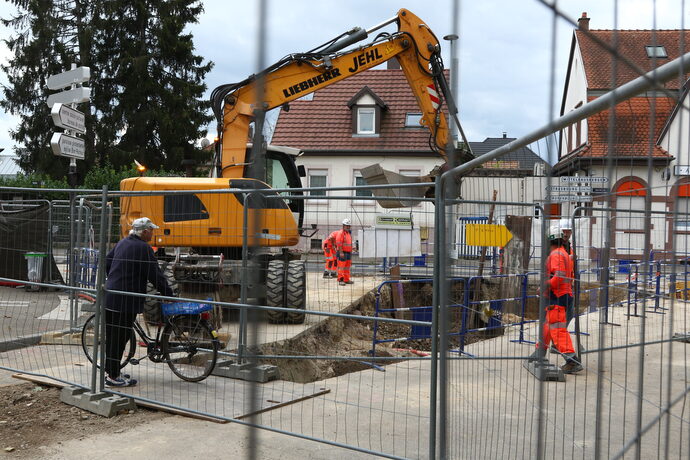 Rush des chantiers à Strasbourg avant le Marché de Noël