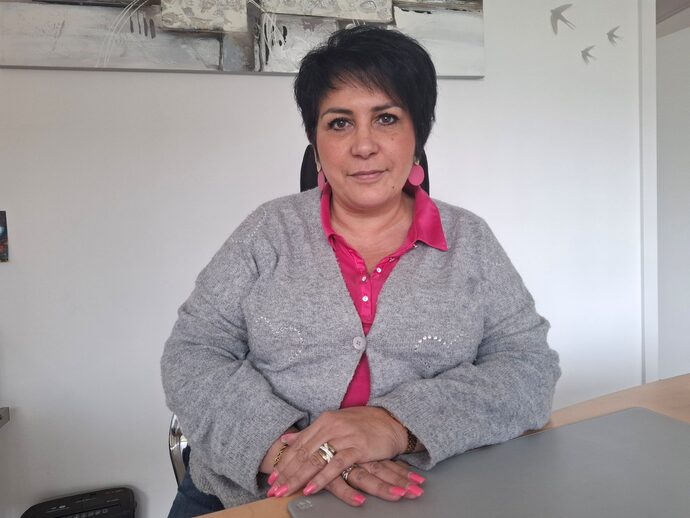 Véronique Laouer, directrice de Solidarité Femmes 68 - Crédit : Claire Gandanger / Rue89 Strasbourg