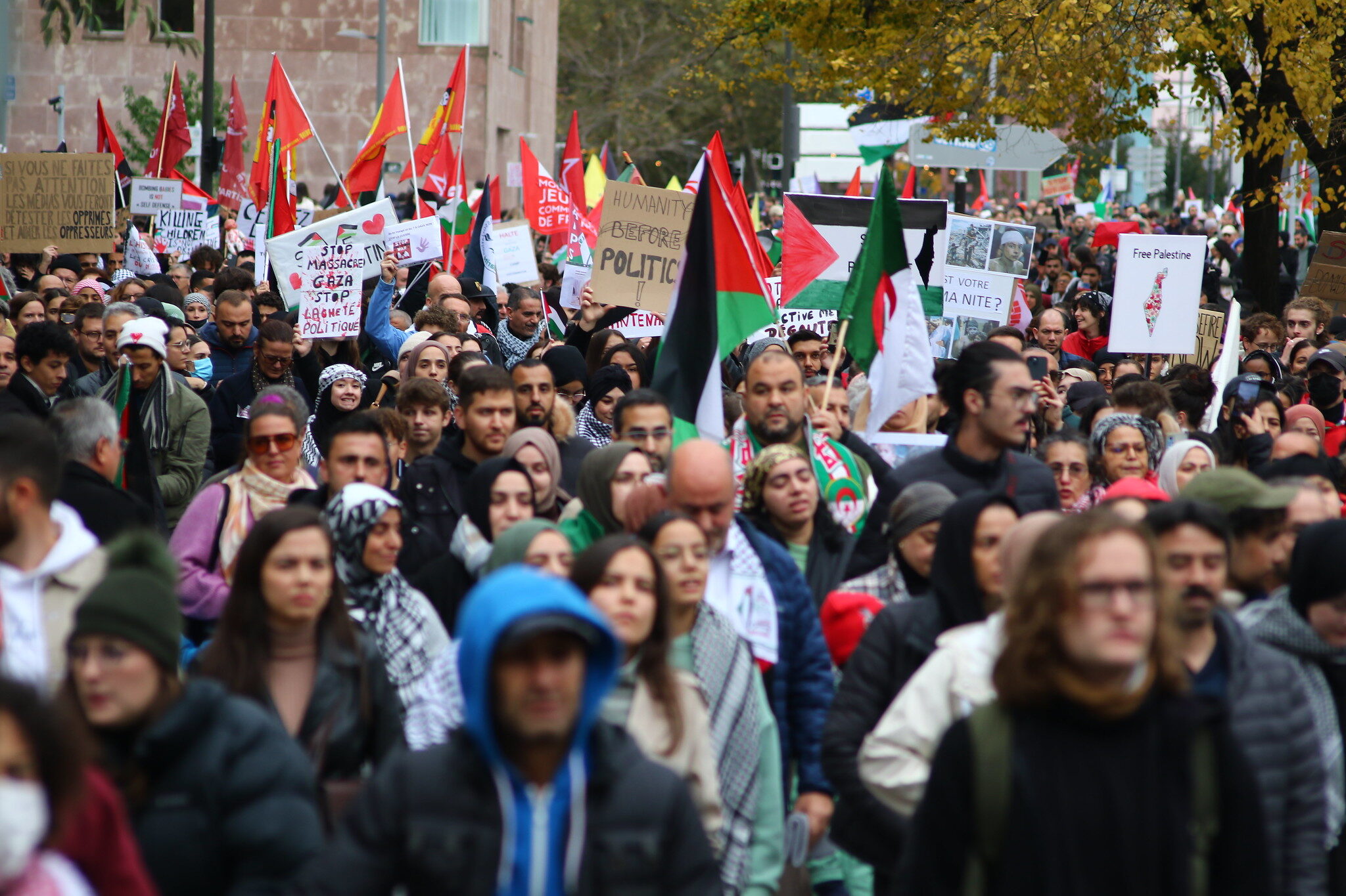 Manifestation samedi 11 octobre pour commémorer les victimes civiles à Gaza
