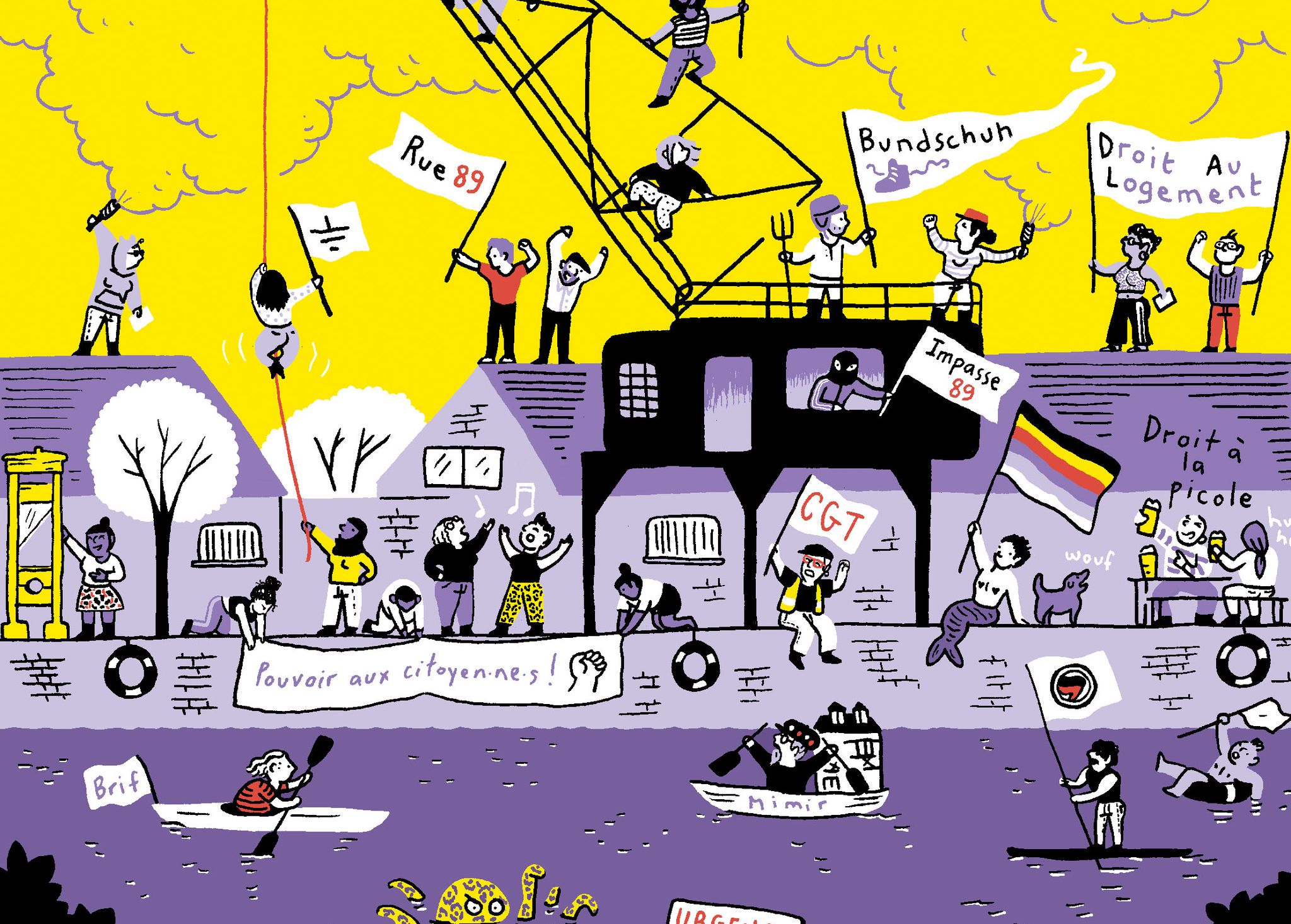 Samedi 6 septembre, on se retrouve à la Rentrée des luttes au Phare citadelle