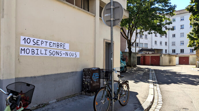 Rassemblements, blocages… Le point sur la mobilisation du 10 septembre en Alsace