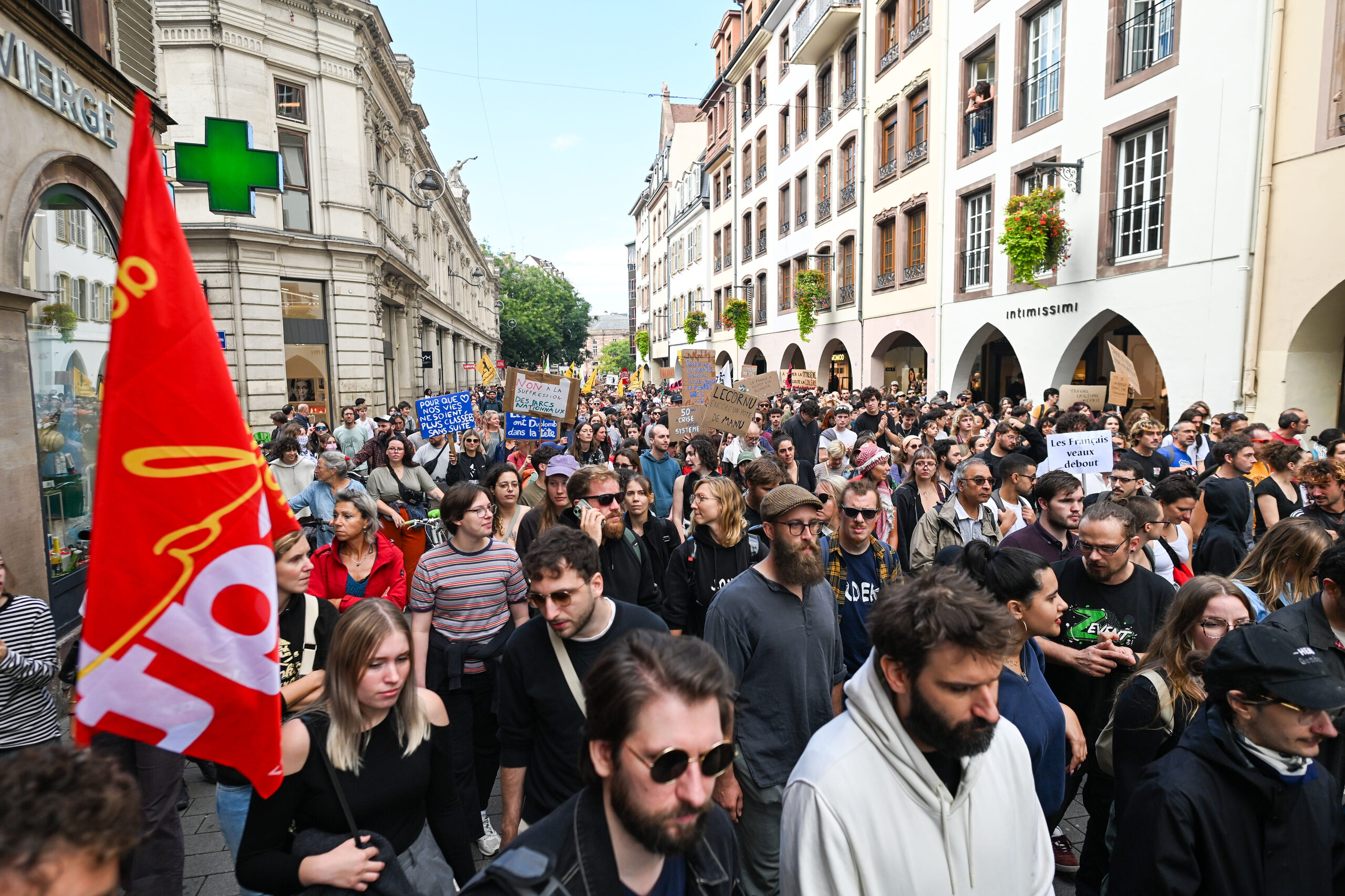 Le détail des mobilisations syndicales et Bloquons tout du jeudi 18 septembre en Alsace
