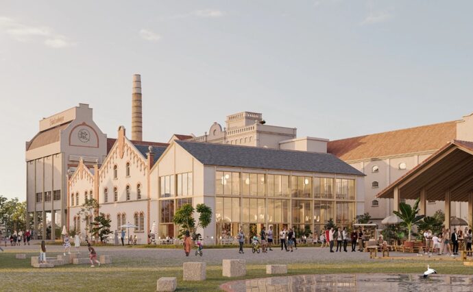 Les architectes ont présenté samedi 13 septembre l'esquisse d'un projet déjà abouti, bien que ses contours ne soient pas encore définitifs.