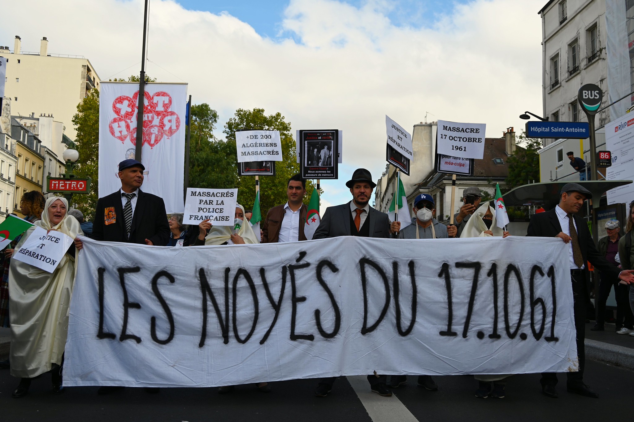 Hommage vendredi aux victimes du 17 octobre 1961