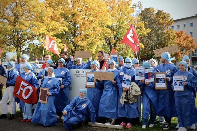 Au bloc opératoire de l’hôpital de Sélestat, les infirmières moins payées qu’à Colmar