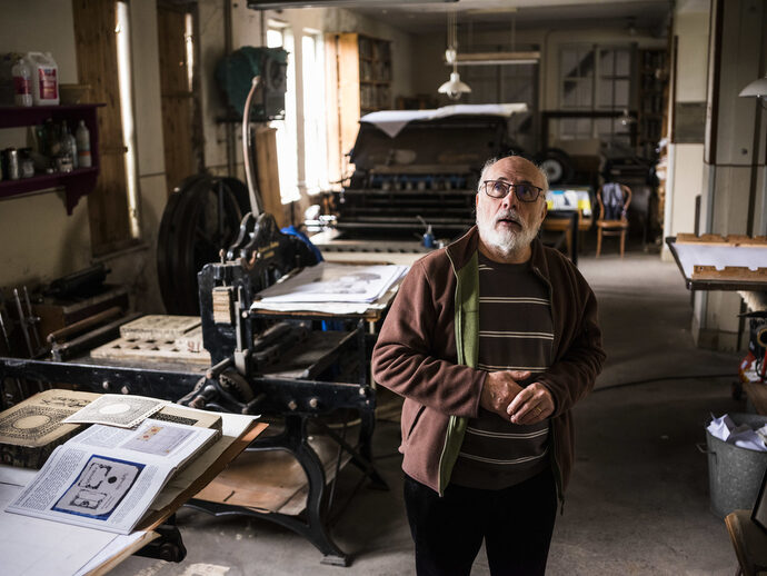 Des passionnés de lithographie veulent redonner vie à l’imprimerie Geistel à Cronenbourg