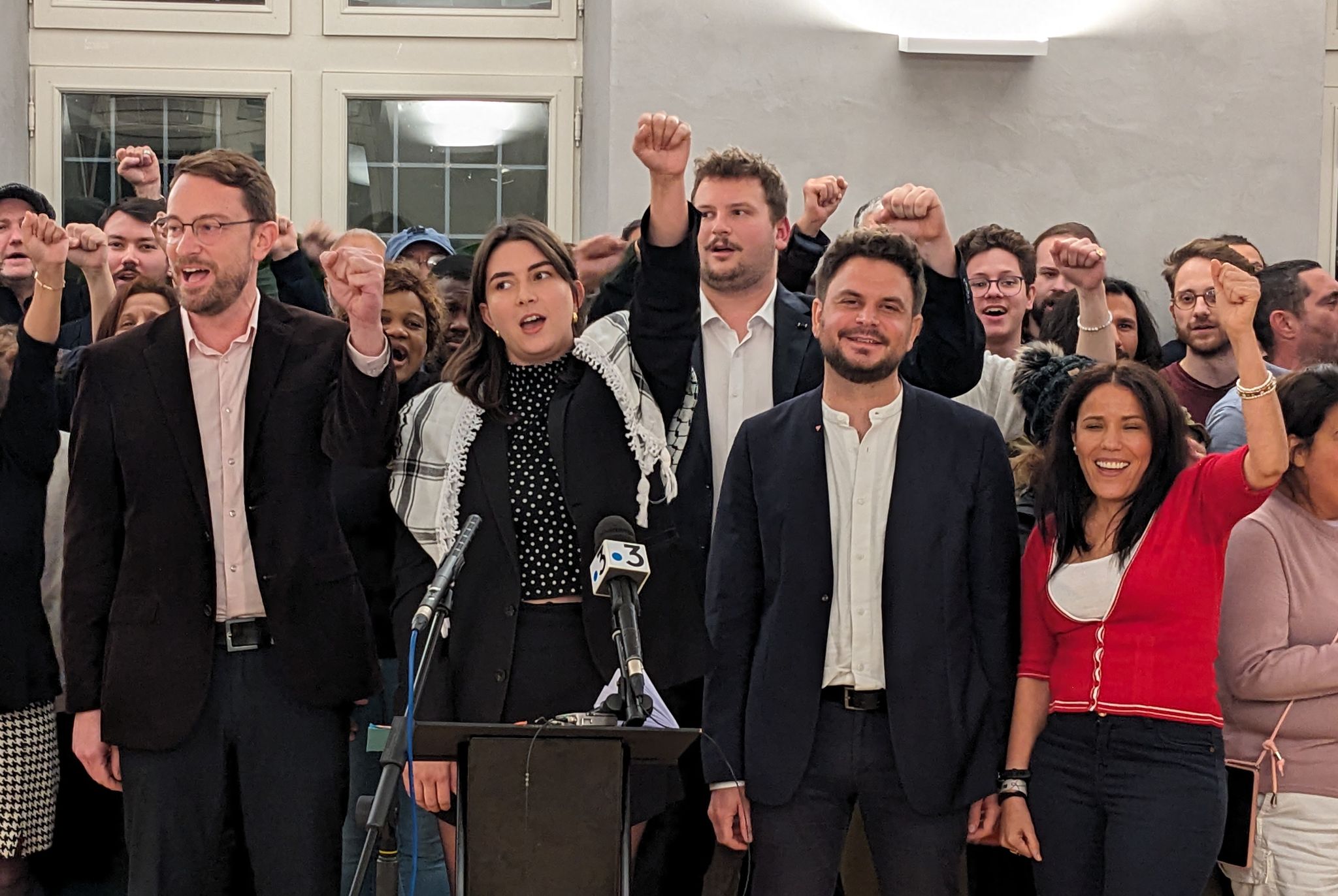 Florian Kobryn et Halima Meneceur en tête de la liste de La France insoumise à Strasbourg