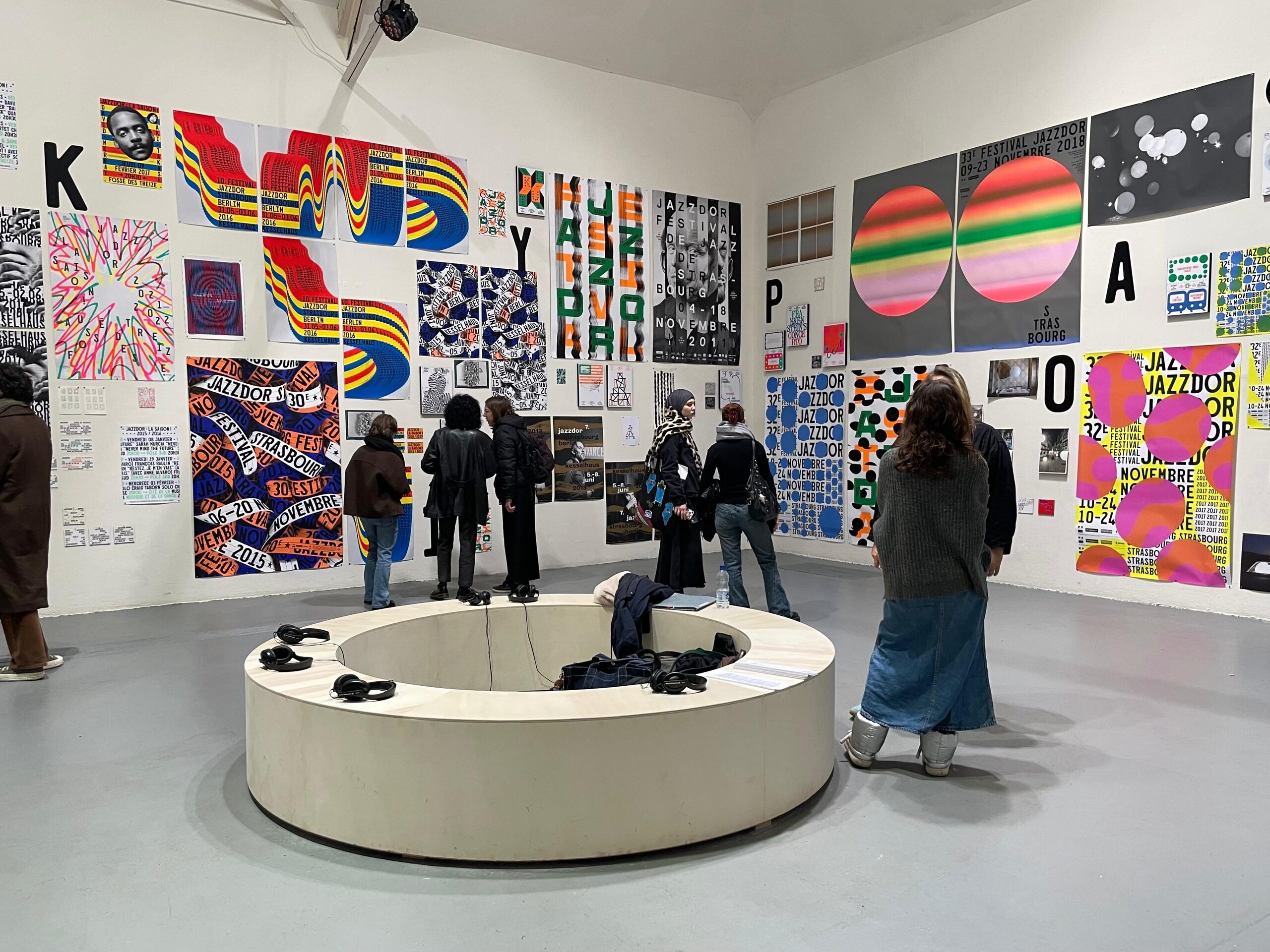 Jazzdorama : 24 ans de graphisme au service de Jazzdor à La Chaufferie