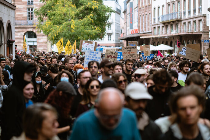 Une année de mobilisations sociales en images