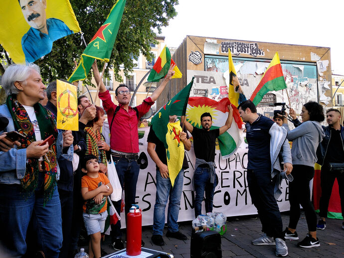 Manifestation samedi 24 janvier en soutien aux Kurdes du Rojava