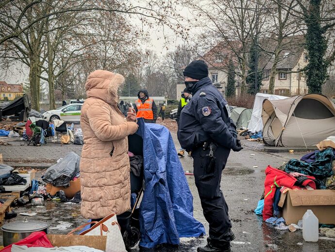 « Je ne sais pas où l&rsquo;on va » : dans la précipitation, la police a évacué le camp de Krimmeri