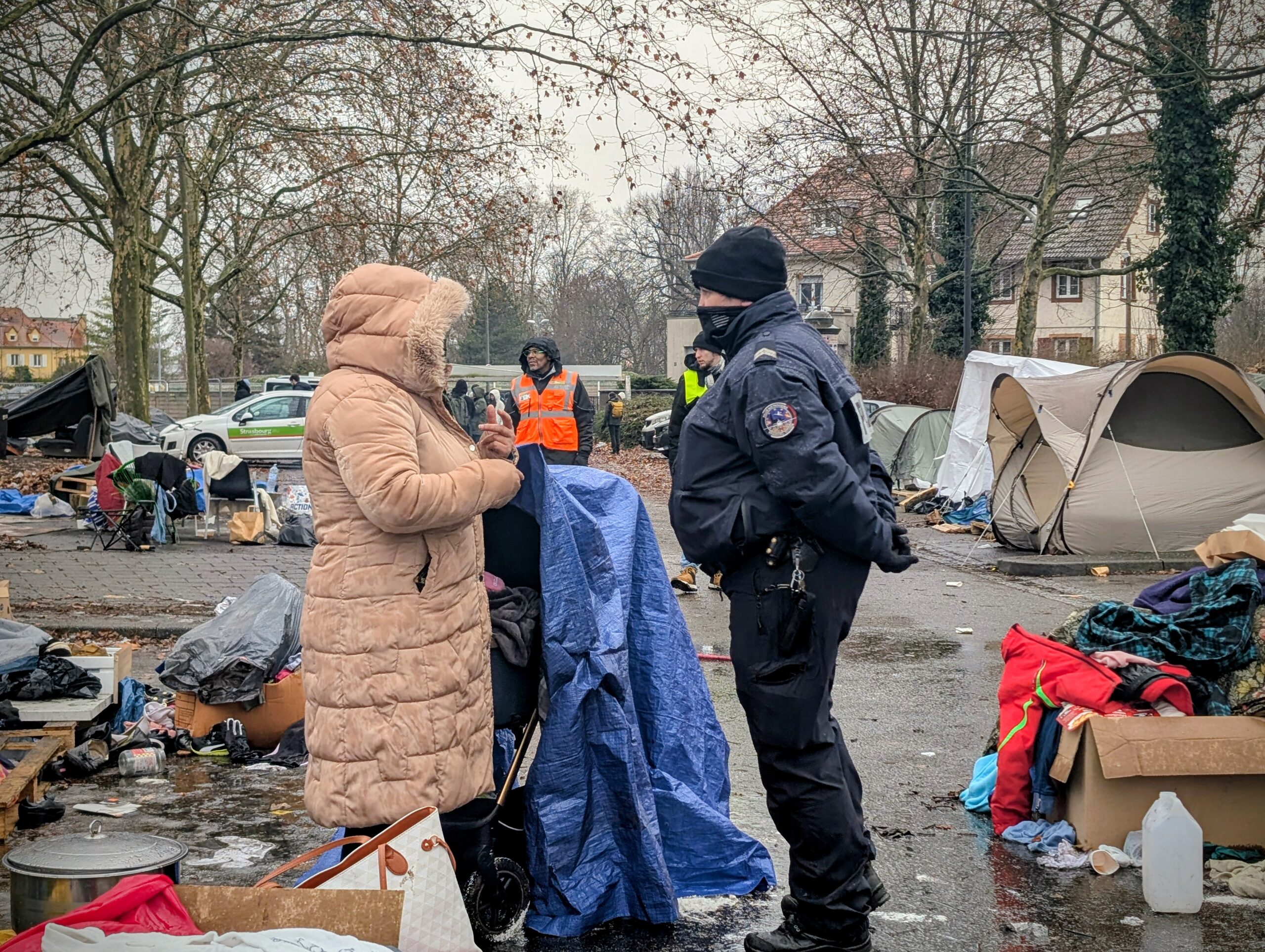 « Je ne sais pas où l’on va » : dans la précipitation, la police a évacué le camp de Krimmeri