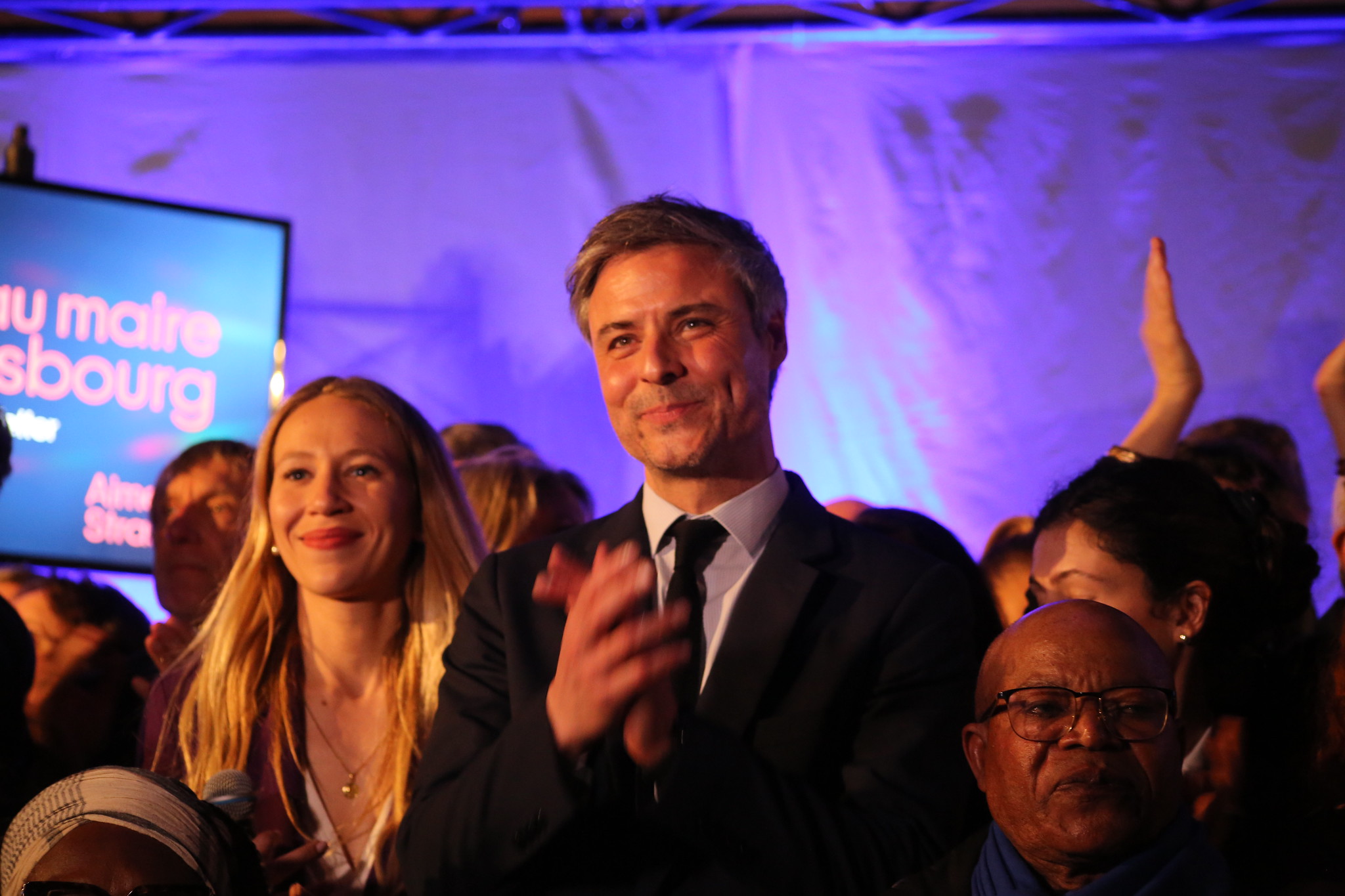 Salle de la Bourse, Jean-Philippe Vetter se projette dans le fauteuil de maire