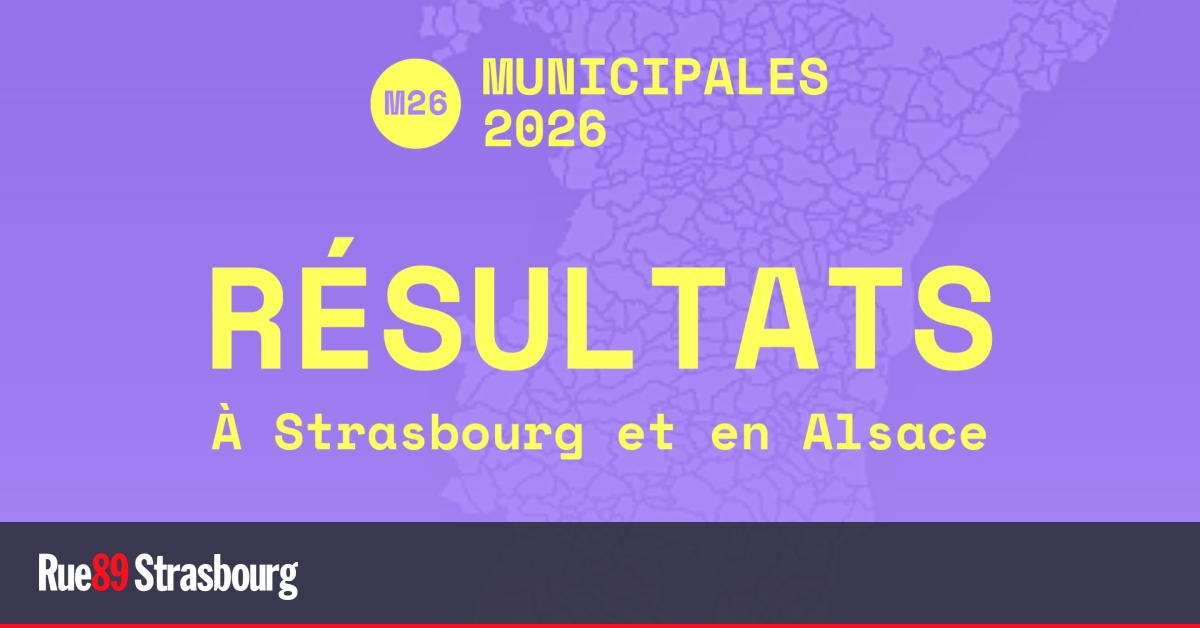 Les résultats du premier tour à Strasbourg